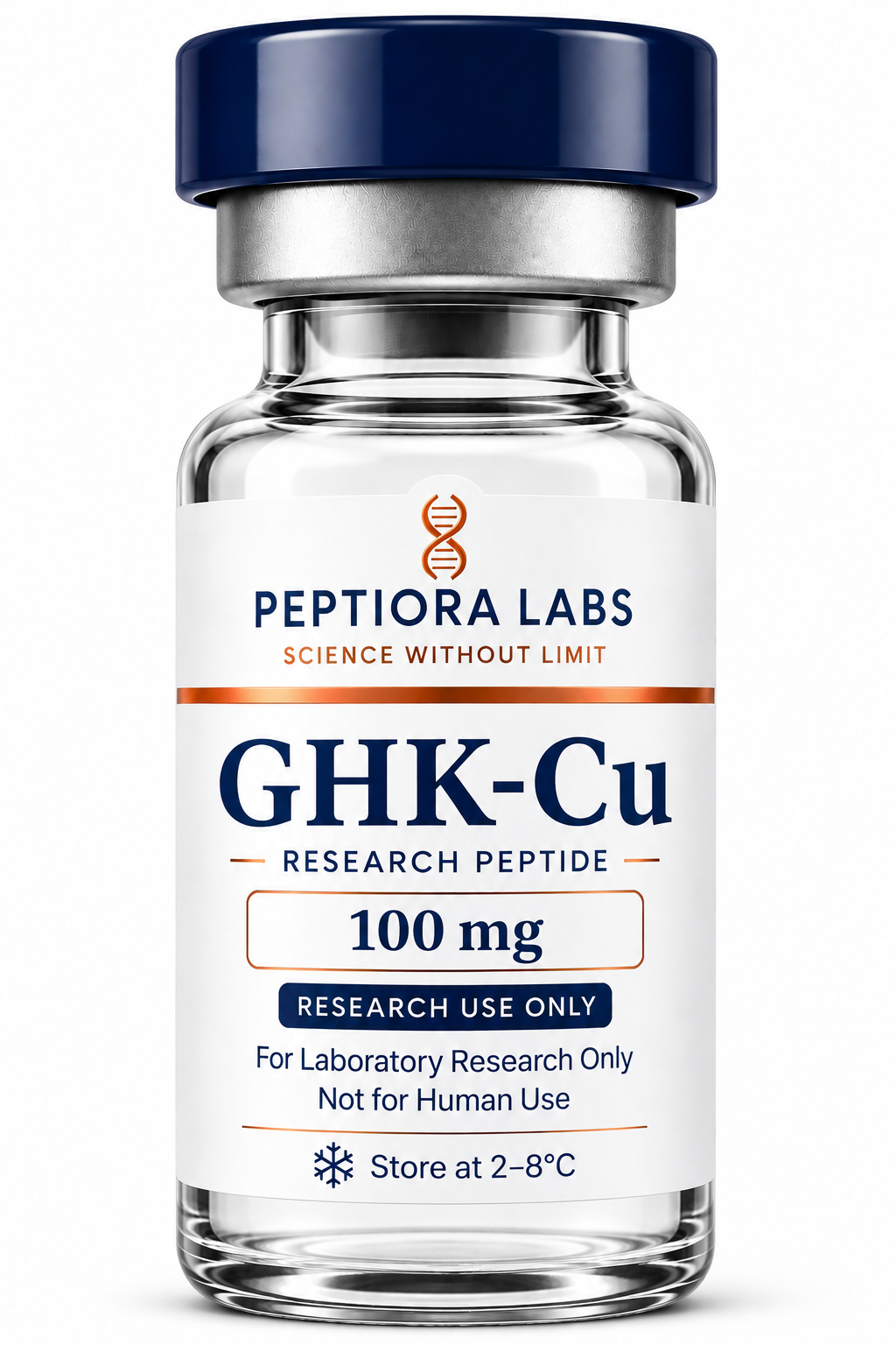 GHK-Cu laboratory presentation, research use only