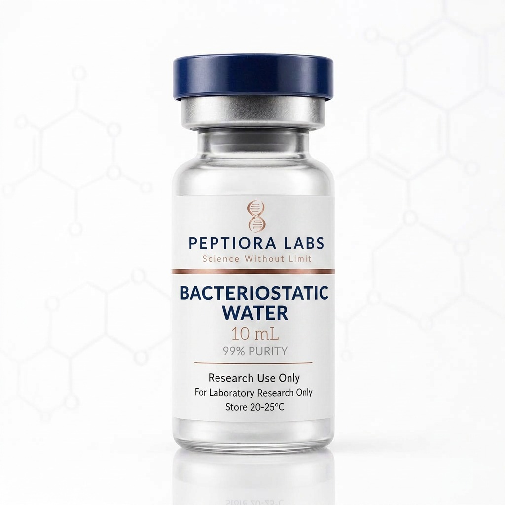 Bacteriostatic Water - 10 mL laboratory presentation, research use only